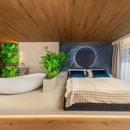Apartamento Brzozowa 4 Sauna, Jacuzzi, Basen, Taras, Blisko Plazy Stegna (Pomerania)